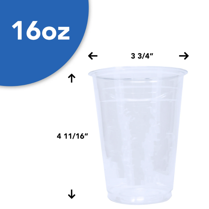 Clear plastic cold cups — Coastal Paper Supply